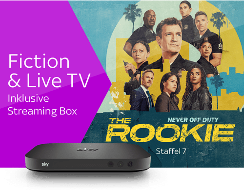 Sky X Fiction & Live TV + Streaming Box Angebot